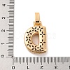Brass Micro Pave Cubic Zirconia Pendants KK-C076-29D-G01-3