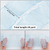 10 Yards Mermaid Color Polyester Pleated Lace Trim Ribbon DIY-WH0419-43B-2