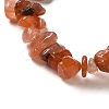 Natural South Red Agate Chips Bead Strands G-M205-40-3