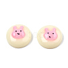 Opaque Resin Enamel Cabochons CRES-N031-028-3