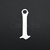 Non-Tarnish 201 Stainless Steel Charms STAS-S105-JA569-L-1
