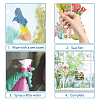 8Pcs 4 Styles Waterproof Static Stickers DIY-WH0311-041-5