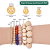 60Pcs 3 Styles Brass Hollow Spacer Beads KK-PH0010-39-2