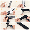 3 Rolls 3 Style Plastic Racket Hand Glue Base Film AJEW-GA0003-96A-3