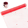 Deco Mesh Ribbons SRIB-WH0011-179B-03-1