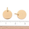 Ion Plating(IP) 304 Stainless Steel Pendants STAS-I311-32C-G-4