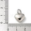 304 Stainless Steel Rhinestone Pendants STAS-R139-01P-01-3