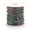 PVD Vacuum Plating 304 Stainless Steel Cable Chains CHS-K016-01MC-3