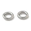 Tarnish Resistant 304 Stainless Steel Open Jump Rings STAS-Q186-02-3x0.6mm-3