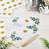 Graduation Caps Gold Foil Self-adhesive Stickers DIY-WH20001-13D-3