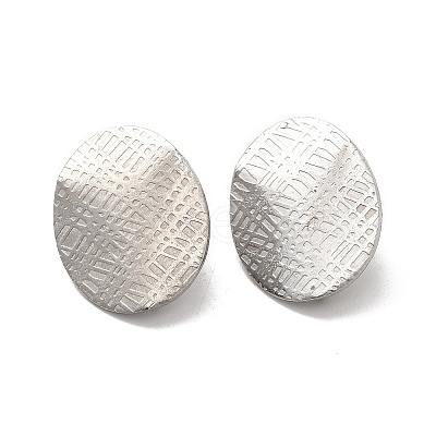 Non-Tarnish 304 Stainless Steel Stud Earrings Findings STAS-B041-03P-1