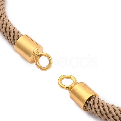 Nylon Cords Bracelet Makings Fit for Connector Charms AJEW-P116-02G-30-1