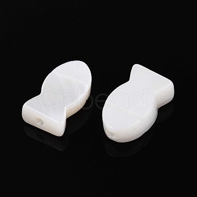 Natural Freshwater Shell Beads SHEL-T020-65-1