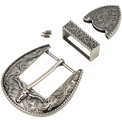 Belt Zinc Alloy Buckle Sets FIND-WH20023-057B-1