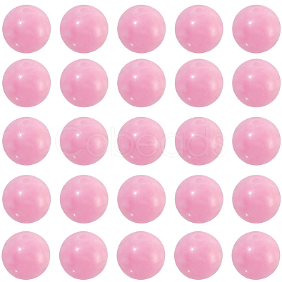 120Pcs Natural Dyed White Jade Beads G-PA0001-03-1