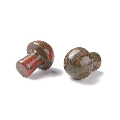 Natural Unakite GuaSha Stone G-A205-26-01-1