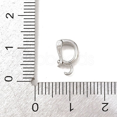 Brass Pendant Bails KK-Z132-10P-1