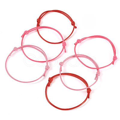 60Pcs 3 Colors Korean Waxed Polyester Cord Bracelet Making AJEW-CW0001-06-1