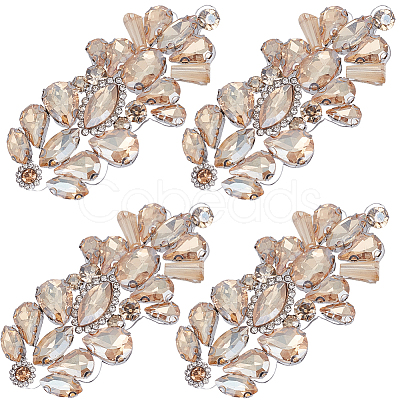 4Pcs Glass Clothing Patches PATC-CY0001-48B-1