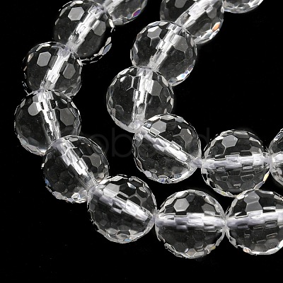 Natural Quartz Crystal Beads Strands G-C079-B06-02-1