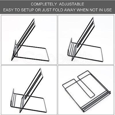 Iron Book Display Frame ODIS-WH0008-45-1