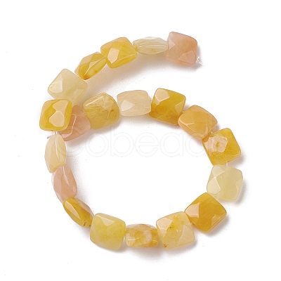 Natural Topaz Jade Beads Strands G-K359-B10-01-1