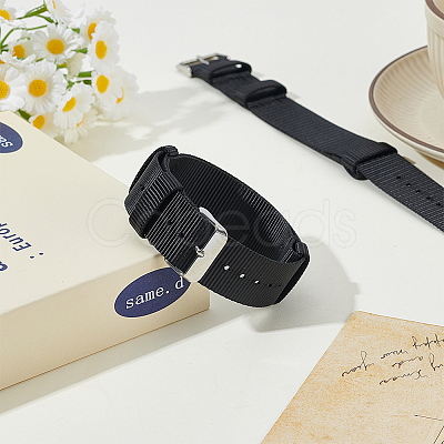 2Pcs Nylon Watch Band DIY-OC0015-17B-1
