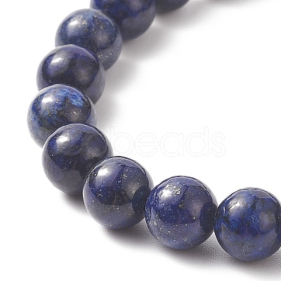 5Pcs 5 Style Natural & Synthetic Mixed Gemstone & Lampwork Evil Eye Beaded Stretch Bracelets Set for Women BJEW-TA00234-1