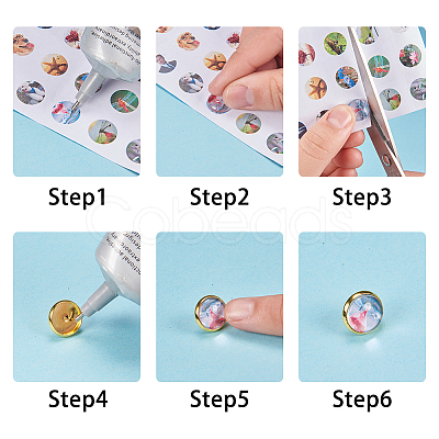 DIY Earring Making DIY-SC0005-62-8mm-1