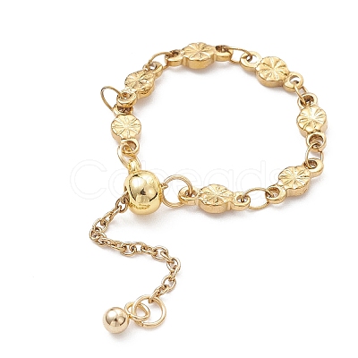 Adjustable 304 Stainless Steel Chain Finger Rings RJEW-JR00960-02-1