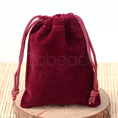 Rectangle Velvet Pouches X-TP-R002-10x15-02-1