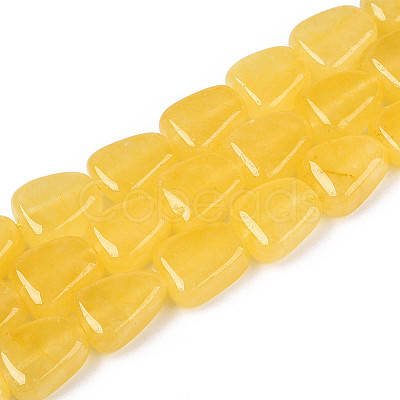 Natural White Jade Beads Strands G-N354-02A-07-1