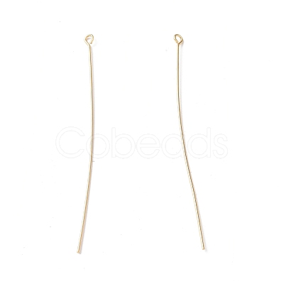 Brass Eye Pins KK-I702-49G-1