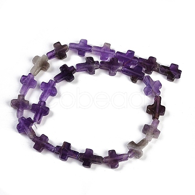 Natural Amethyst Beads Strands G-I369-A23-02-1