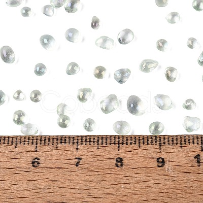 Transparent Electroplate Glass Beads EGLA-Q138-01C-1