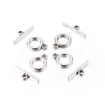Alloy Toggle Clasps EA774Y-1