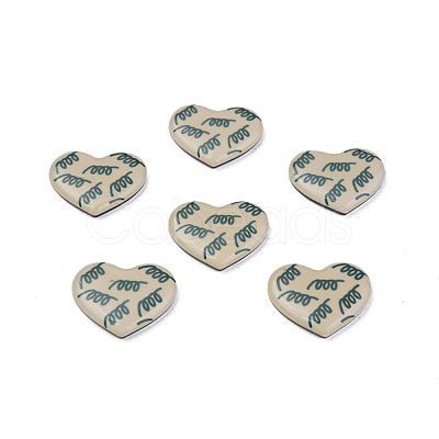 Printed Acrylic Cabochons KY-N015-201-A02-1