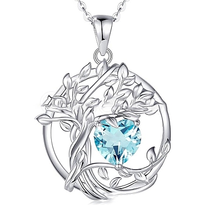 925 Sterling Silver Double-Layer Necklace PW-WGB13A5-03-1