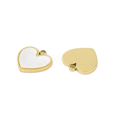 Natural Shell Charms STAS-P366-22B-G-1