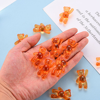 Transparent Acrylic Beads MACR-S373-01B-921-1