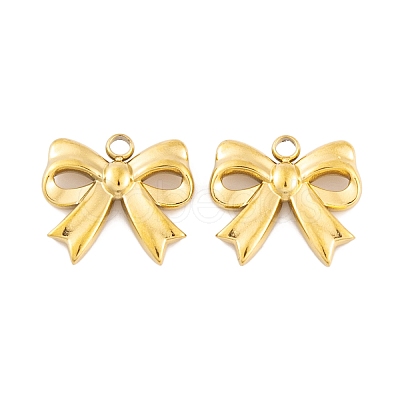 Ion Plating(IP) 304 Stainless Steel Charms STAS-G335-01G-1