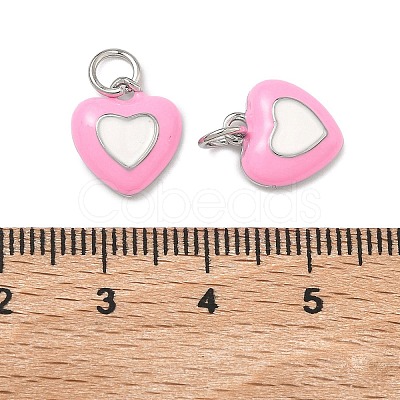 Brass Enamel Pendants KK-B170-01P-04-1