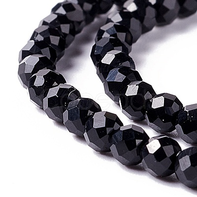 Transparent Glass Beads Strands GLAA-C019-01B-01-1
