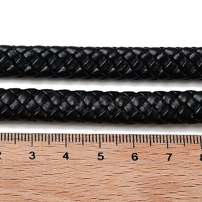 10M 8-Ply PU Leather Braided Cord WL-WH0014-01A-1