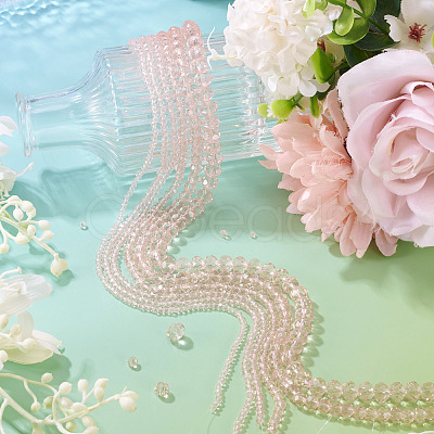 6 Strands 6 Styles Glass Beads Strands EGLA-TA0013-21B-1