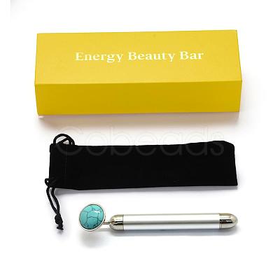 Synthetic Turquoise Electric Massage Sticks G-E515-13J-1