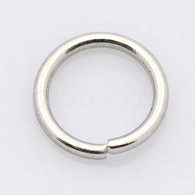 Tarnish Resistant 304 Stainless Steel Open Jump Rings STAS-E067-05-5.5mm-1