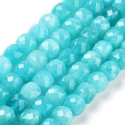 Natural White Jade Beads Strands G-H028-A09-08-1