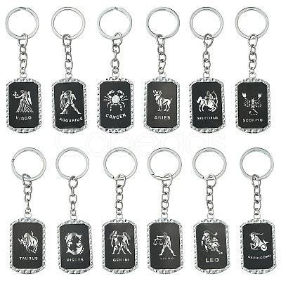 Alloy Enamel Keychain KEYC-YW00022-02-1