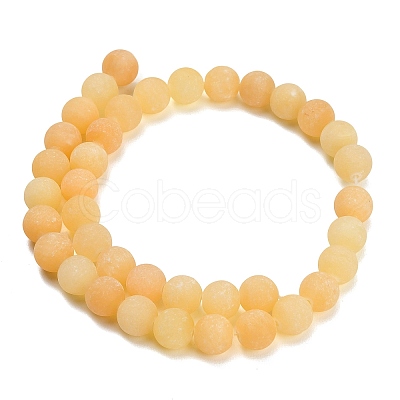Natural Yellow Calcite Beads Strands GG-CBAA3AB-01-10mm-1